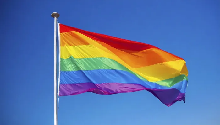 Framed Print : Rainbow Flag Print: Symbol of Tolerance and Acceptance Framed Print : Rainbow Flag Print: Symbol of Tolerance and Acceptance