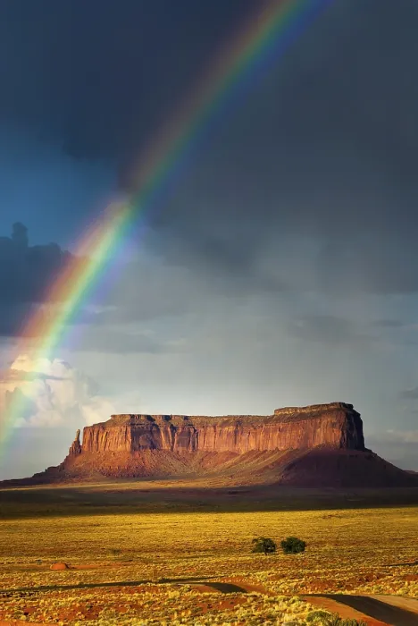 Framed Print : Rainbow at Monument Valley Print, Utah, USA Framed Print : Rainbow at Monument Valley Print, Utah, USA