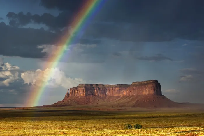 Framed Print : Rainbow at Monument Valley Print, Utah, USA Framed Print : Rainbow at Monument Valley Print, Utah, USA