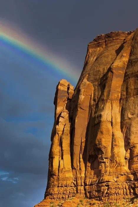 Framed Print : Rainbow at Monument Valley, Utah Print Framed Print : Rainbow at Monument Valley, Utah Print