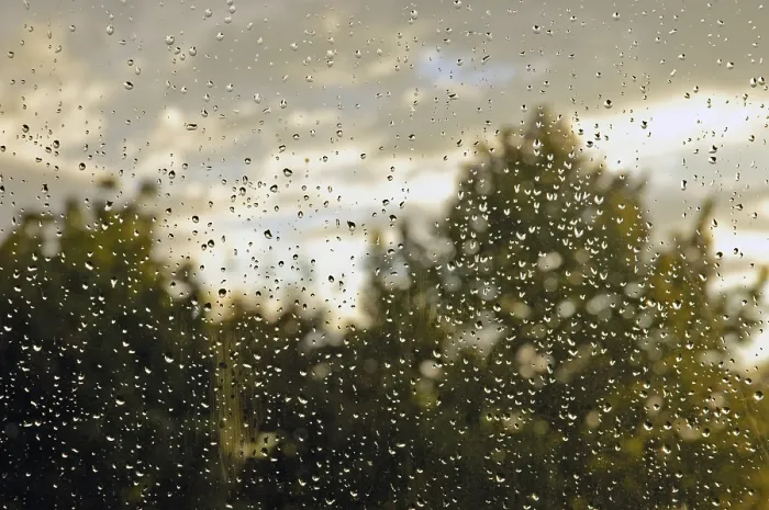 Framed Print : Raindrop on Window Pane Print, Germany Framed Print : Raindrop on Window Pane Print, Germany