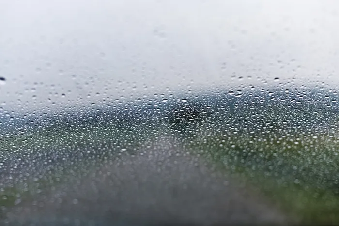 Framed Print : Raindrops on a Car Window Print Framed Print : Raindrops on a Car Window Print