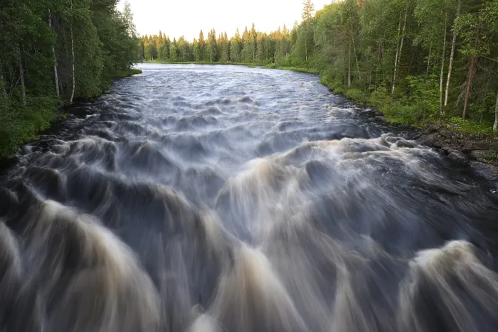 Framed Print : Rapids of the Raudanjoki River Print, Lapland Finland Framed Print : Rapids of the Raudanjoki River Print, Lapland Finland