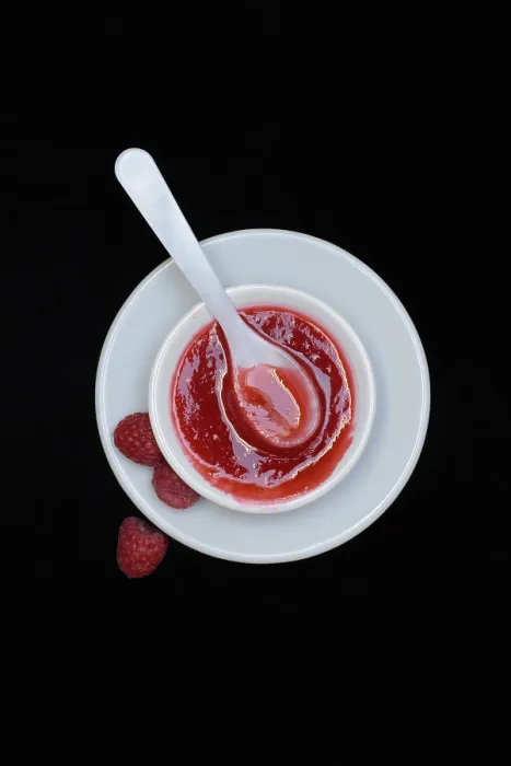 Framed Print : Raspberry Sauce and Jam Print, Germany Framed Print : Raspberry Sauce and Jam Print, Germany