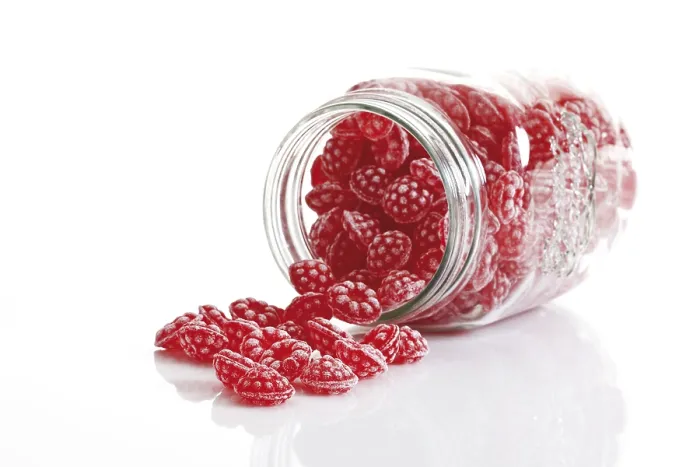 Framed Print : Raspberry Sweets Print in a Jar Framed Print : Raspberry Sweets Print in a Jar