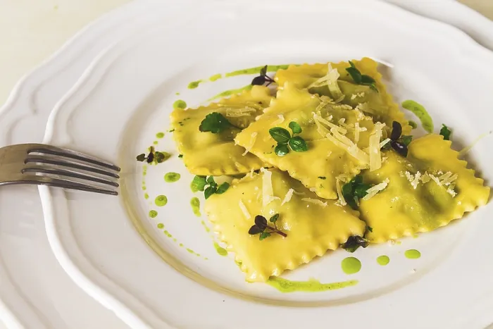 Framed Print : Ravioli with Spinach and Cheese Print Framed Print : Ravioli with Spinach and Cheese Print