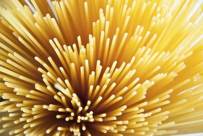 Framed Print : Raw Spaghetti Print from Above Framed Print : Raw Spaghetti Print from Above