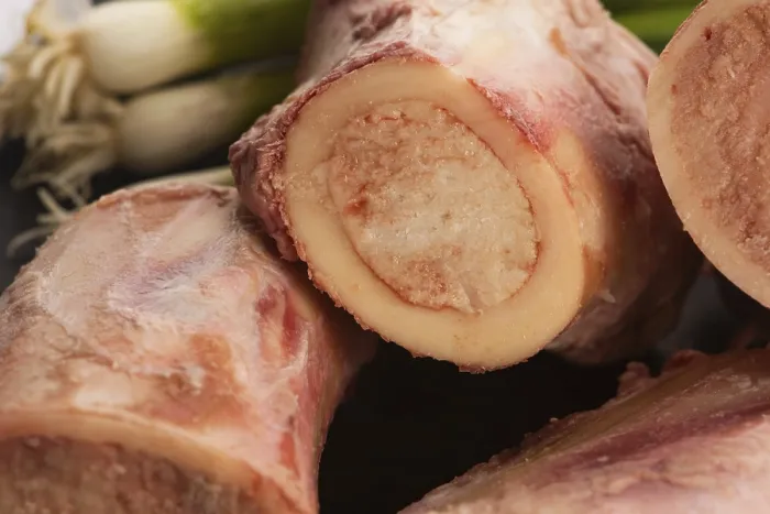Framed Print : Raw Uncooked Beef Bone Marrow Print Framed Print : Raw Uncooked Beef Bone Marrow Print