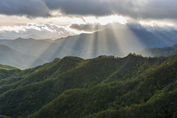 Framed Print : Rays of Light Print - Apennines Storm Aftermath, Italy Framed Print : Rays of Light Print - Apennines Storm Aftermath, Italy