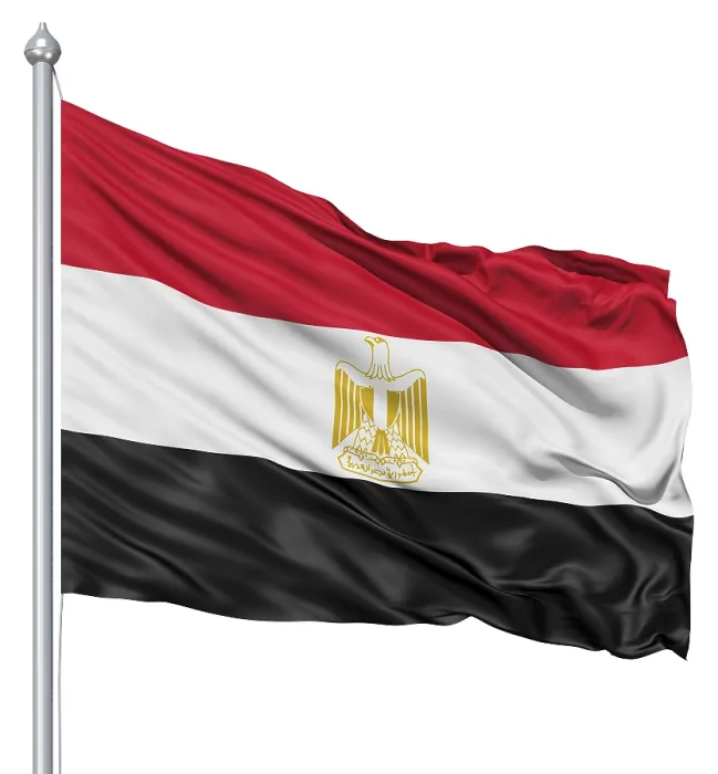 Framed Print : Realistic 3D Flag of Egypt Print Framed Print : Realistic 3D Flag of Egypt Print