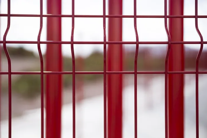 Framed Print : Red Bars Print by imageBROKER