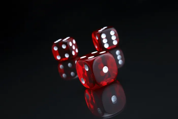 Framed Print : Red Dice Print - Close-Up of Red Cubes Framed Print : Red Dice Print - Close-Up of Red Cubes
