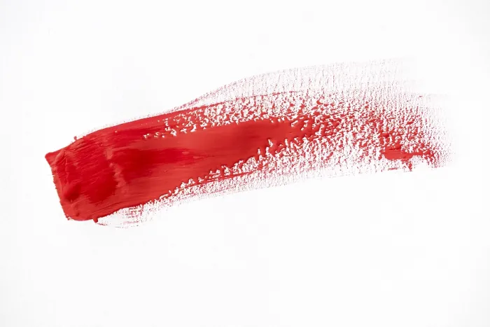 Framed Print : Red Paint Brush Stroke Effect Print Framed Print : Red Paint Brush Stroke Effect Print