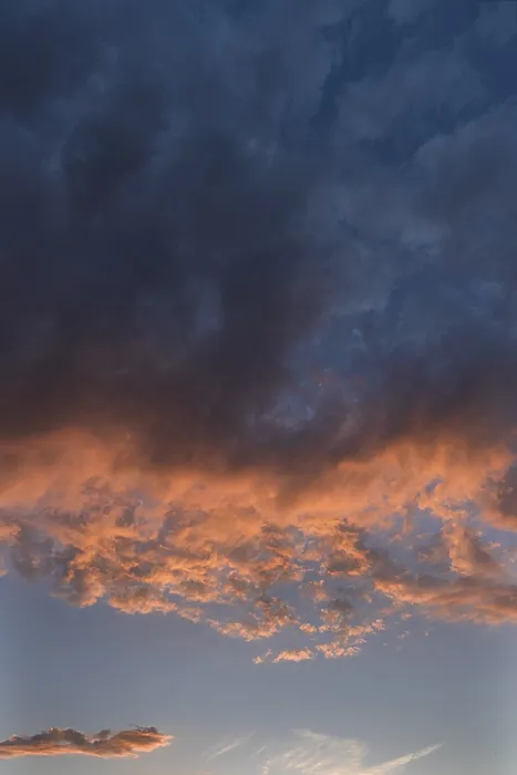 Framed Print : Reddish Clouds Print, Bavaria Evening Sky Framed Print : Reddish Clouds Print, Bavaria Evening Sky