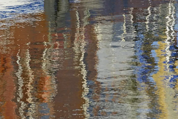 Framed Print : Colourful Reflections Print, Greetsiel, North Sea Coast Framed Print : Colourful Reflections Print, Greetsiel, North Sea Coast
