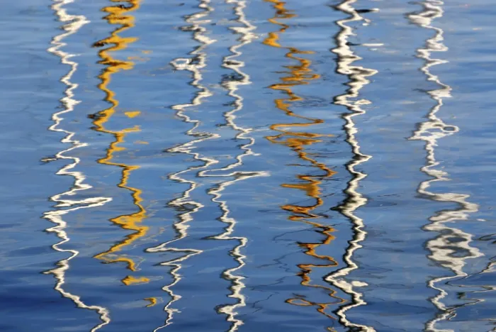 Framed Print : Reflection of Sailing Ships Print, Duesternbrook Marina, Germany Framed Print : Reflection of Sailing Ships Print, Duesternbrook Marina, Germany