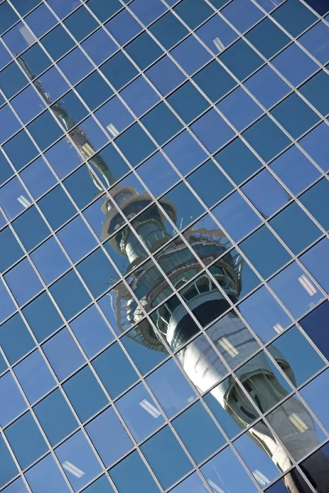 Framed Print : Print of Sky Tower in Auckland, New Zealand