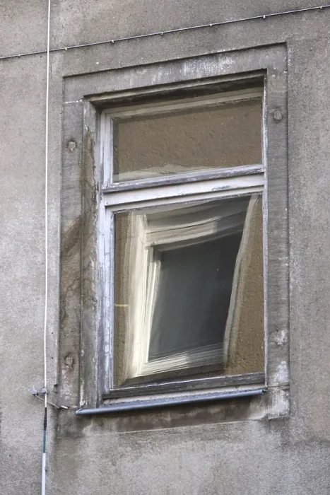 Framed Print : Reflection of a Window in a Window, Germany Print Framed Print : Reflection of a Window in a Window, Germany Print