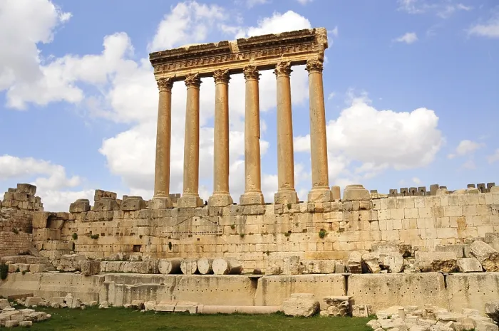 Framed Print : Baalbek Temple of Jupiter Columns Print Framed Print : Baalbek Temple of Jupiter Columns Print