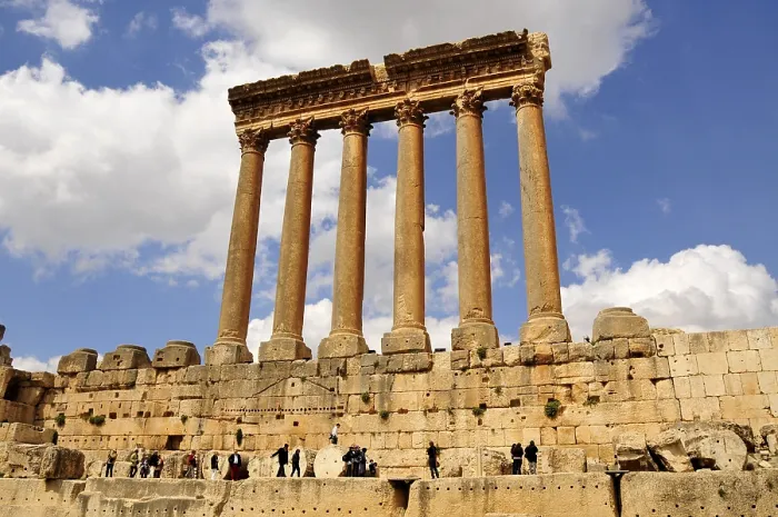 Framed Print : Baalbek's Temple of Jupiter Columns Print Framed Print : Baalbek's Temple of Jupiter Columns Print