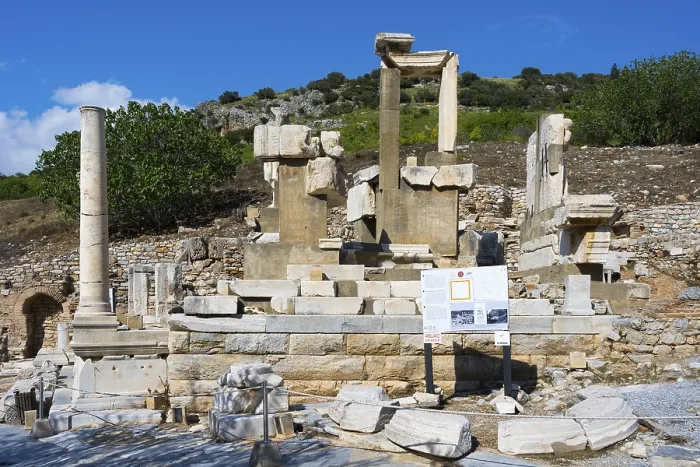 Framed Print : Remains of Memmius Building Print, Ephesus, Turkey Framed Print : Remains of Memmius Building Print, Ephesus, Turkey