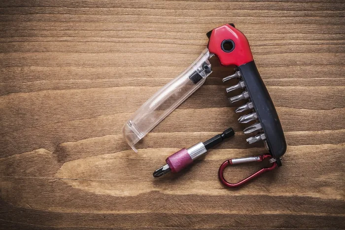 Framed Print : Replaceable Turnscrew Bits in Toolbox Print Framed Print : Replaceable Turnscrew Bits in Toolbox Print