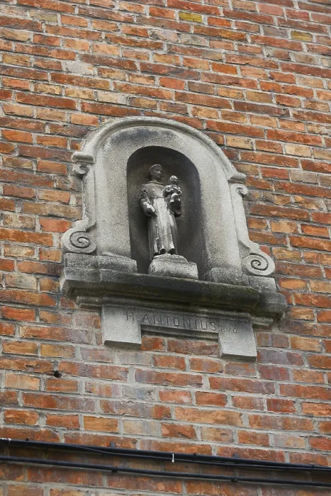 Framed Print : Representation of St Anthony in Bruges Print Framed Print : Representation of St Anthony in Bruges Print