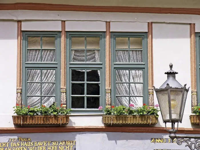 Framed Print : Rinteln, Half-Timbered House Print Framed Print : Rinteln, Half-Timbered House Print