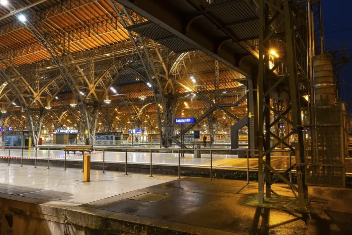 Framed Print : Riveted Iron Framework in Leipzig Railway Hall Print Framed Print : Riveted Iron Framework in Leipzig Railway Hall Print