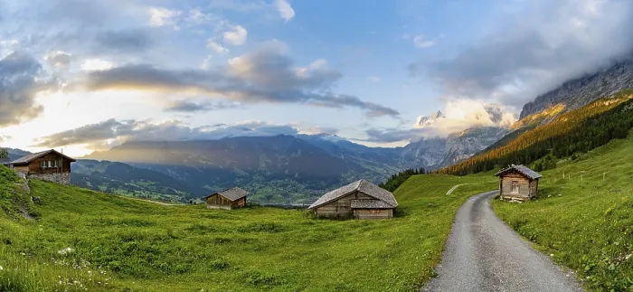 Framed Print : Alpine Landscape Print, Wetterhorn Summit at Sunset Framed Print : Alpine Landscape Print, Wetterhorn Summit at Sunset