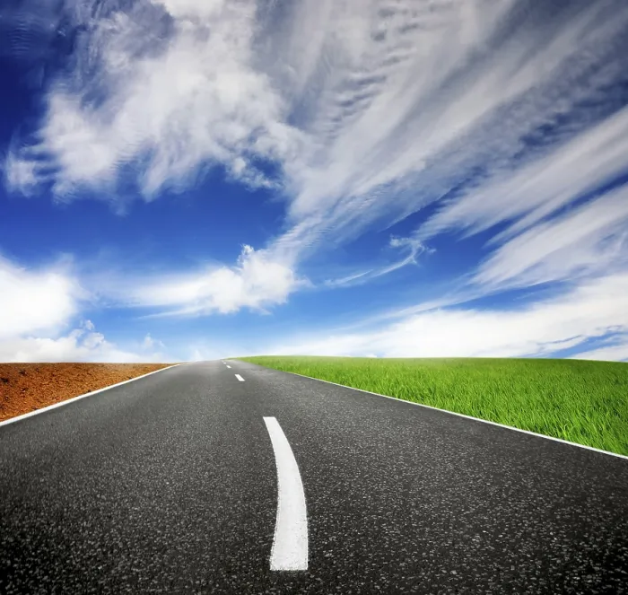 Framed Print : Road and Cloudy Sky Print Framed Print : Road and Cloudy Sky Print