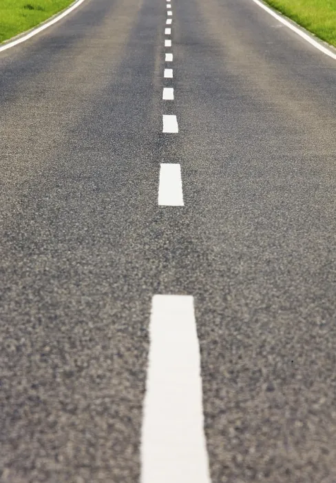 Framed Print : Road Marking Print - Urban Infrastructure Framed Print : Road Marking Print - Urban Infrastructure