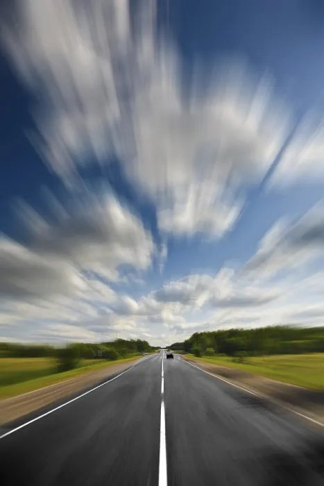 Framed Print : Road and Speed Print Framed Print : Road and Speed Print