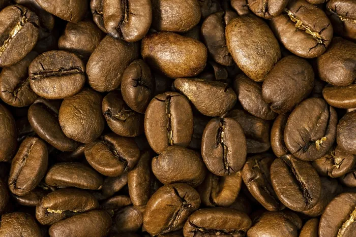 Framed Print : Roasted Coffee Beans Print Close Up Framed Print : Roasted Coffee Beans Print Close Up