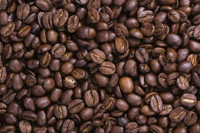Framed Print : Roasted Coffee Beans Print Texture Framed Print : Roasted Coffee Beans Print Texture