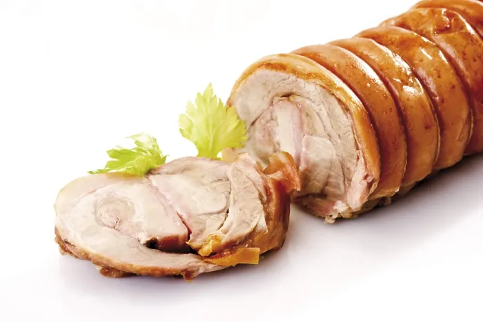 Framed Print : Roasted Pork Roll Print Framed Print : Roasted Pork Roll Print