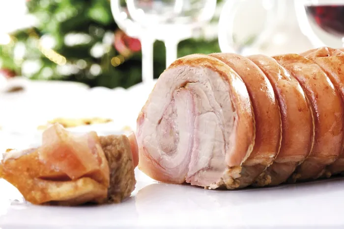 Framed Print : Roasted Pork Roll Print Framed Print : Roasted Pork Roll Print