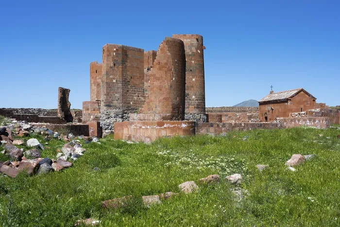Framed Print : Dashtadem Fortress Ancient Brick Structure Print Framed Print : Dashtadem Fortress Ancient Brick Structure Print
