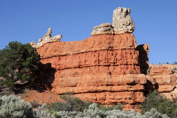 Framed Print : Red Canyon Erosion Rock Formations Print, Utah, USA Framed Print : Red Canyon Erosion Rock Formations Print, Utah, USA