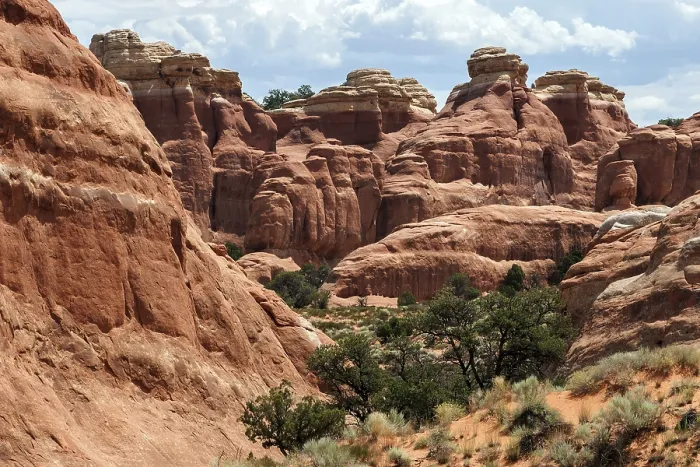 Framed Print : Devil's Garden Rock Formations Print, Arches National Park Framed Print : Devil's Garden Rock Formations Print, Arches National Park