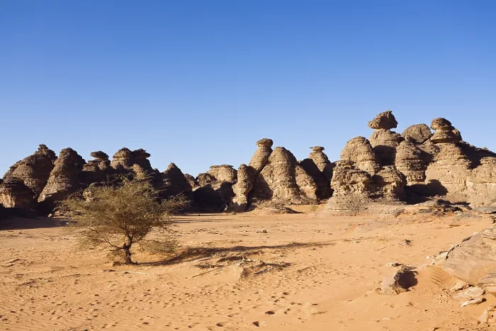 Framed Print : Rock Formations in the Libyan Desert Print, Wadi Awis, Libya Framed Print : Rock Formations in the Libyan Desert Print, Wadi Awis, Libya