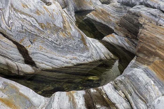 Framed Print : Verzasca River Rock Formations Print, Ticino Switzerland Framed Print : Verzasca River Rock Formations Print, Ticino Switzerland
