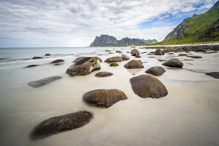 Framed Print : Lofoten Coast Print, Norway Framed Print : Lofoten Coast Print, Norway