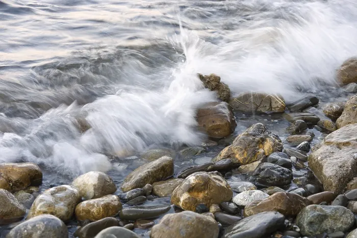 Framed Print : Rocks and Waves Print Framed Print : Rocks and Waves Print