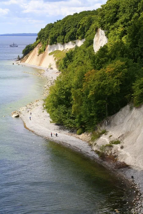 Framed Print : Jasmund National Park Chalk Cliffs Print, Germany Framed Print : Jasmund National Park Chalk Cliffs Print, Germany