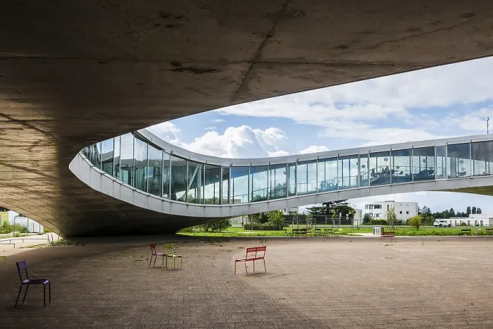 Framed Print : Rolex Learning Centre Print, Lausanne, Switzerland Framed Print : Rolex Learning Centre Print, Lausanne, Switzerland