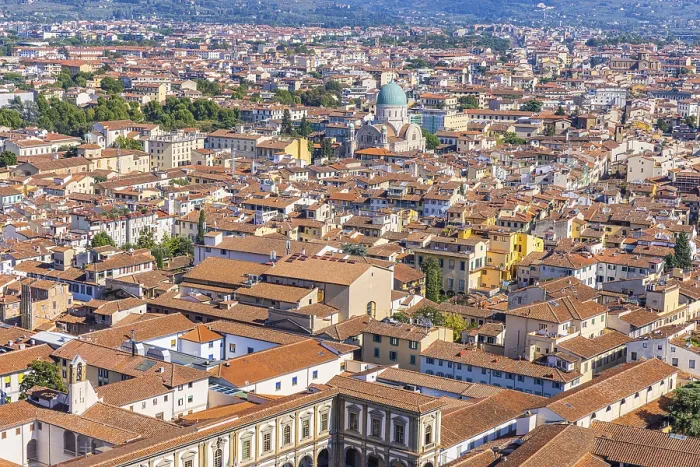 Framed Print : Above the rooftops of Florence Print, Tuscany, Italy Framed Print : Above the rooftops of Florence Print, Tuscany, Italy