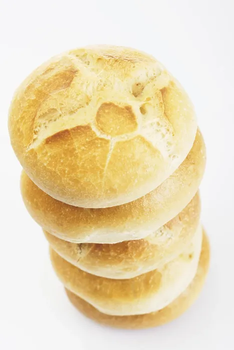 Framed Print : Round Rolls Stacked Print Framed Print : Round Rolls Stacked Print