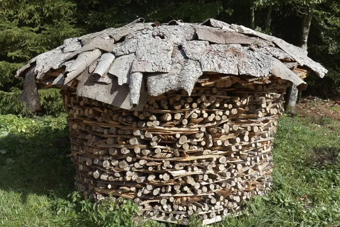 Framed Print : Round Stack of Firewood Print, Baden-Wurttemberg, Germany Framed Print : Round Stack of Firewood Print, Baden-Wurttemberg, Germany