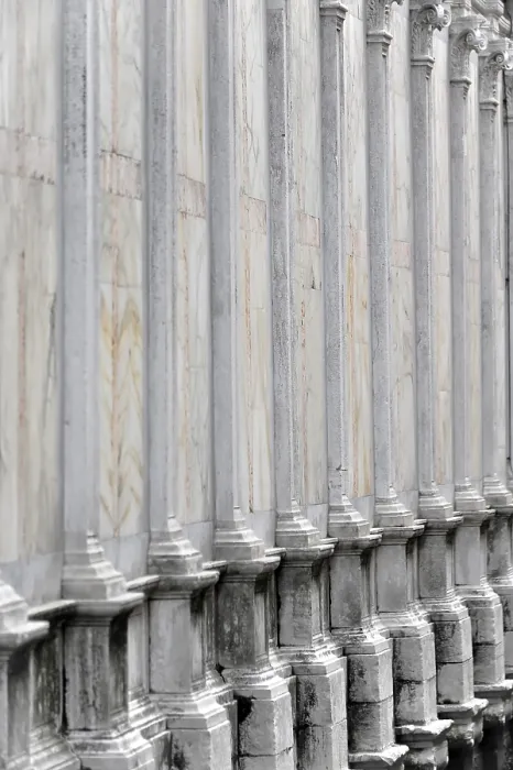 Framed Print : Venetian Marble Columns Print, Italy Framed Print : Venetian Marble Columns Print, Italy